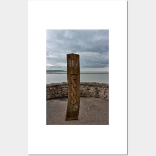 Wooden Marker Weston-super-Mare Posters and Art